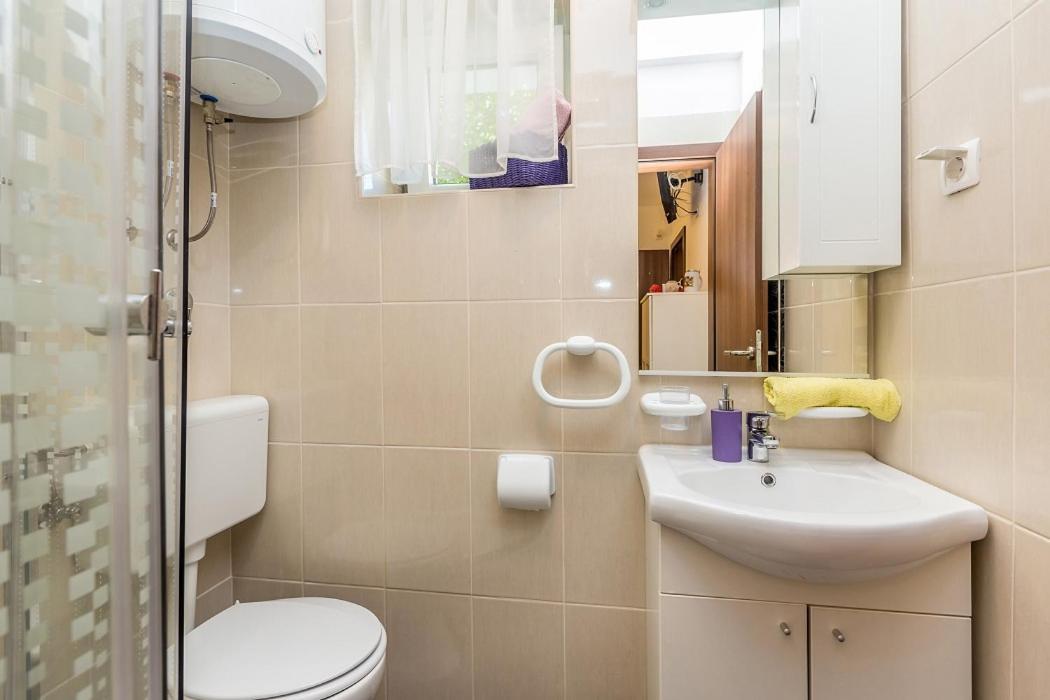 Studio Apartman U Kuci S Bazenom Baška Dış mekan fotoğraf